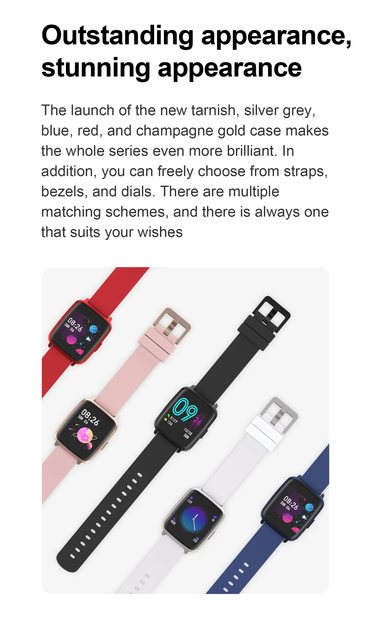 Blood Pressure Measuring Smart Watch